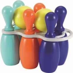 Ecoiffier Kegelspiel Mit 6 Kegeln, 18,5 Cm